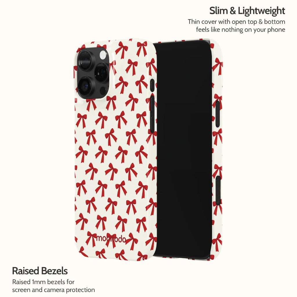 Ruby Ribbons - iPhone 16 Pro Max Case