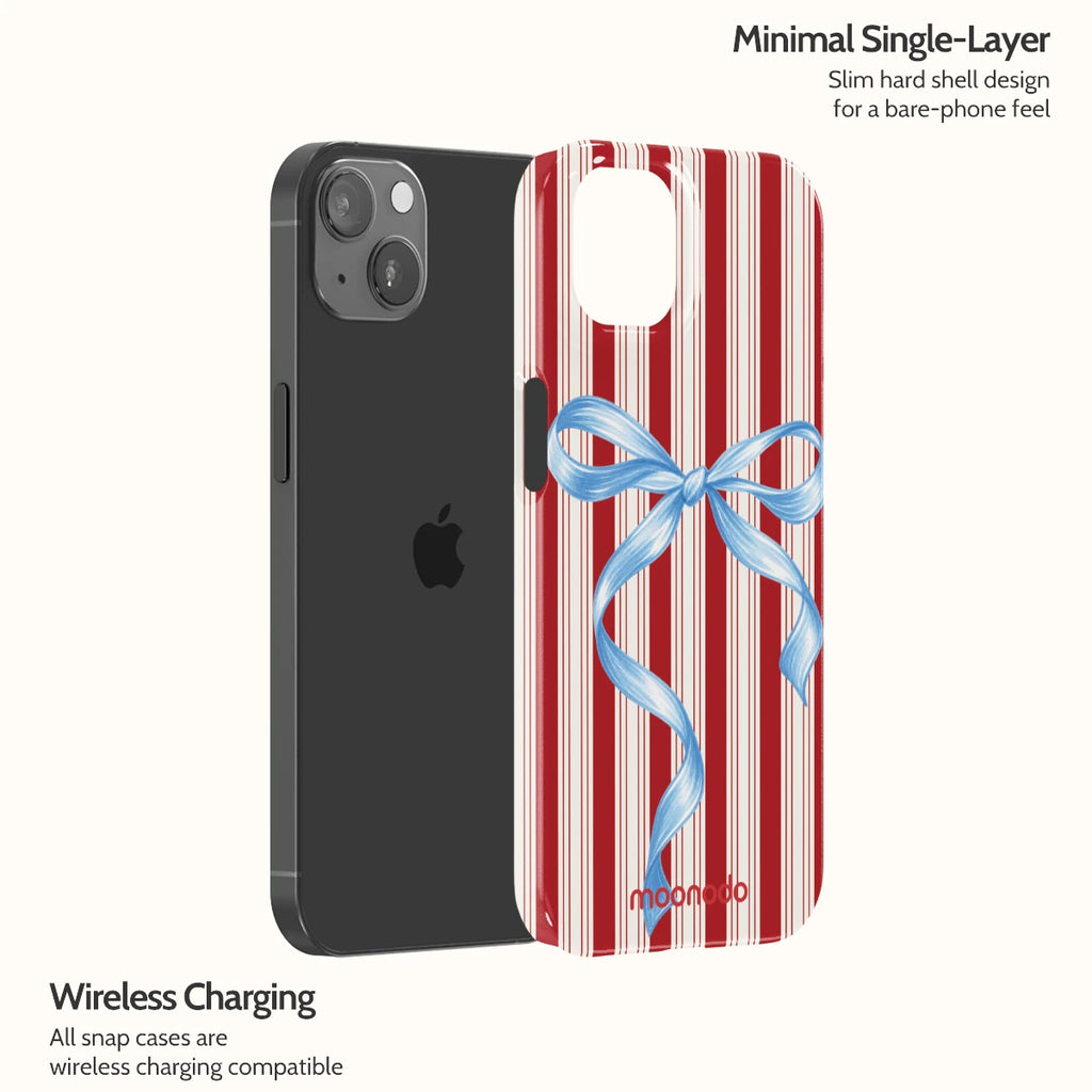 Rouge Ribbon - iPhone 13 Case