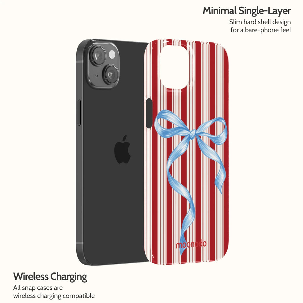 Rouge Ribbon - iPhone 14 Plus Case