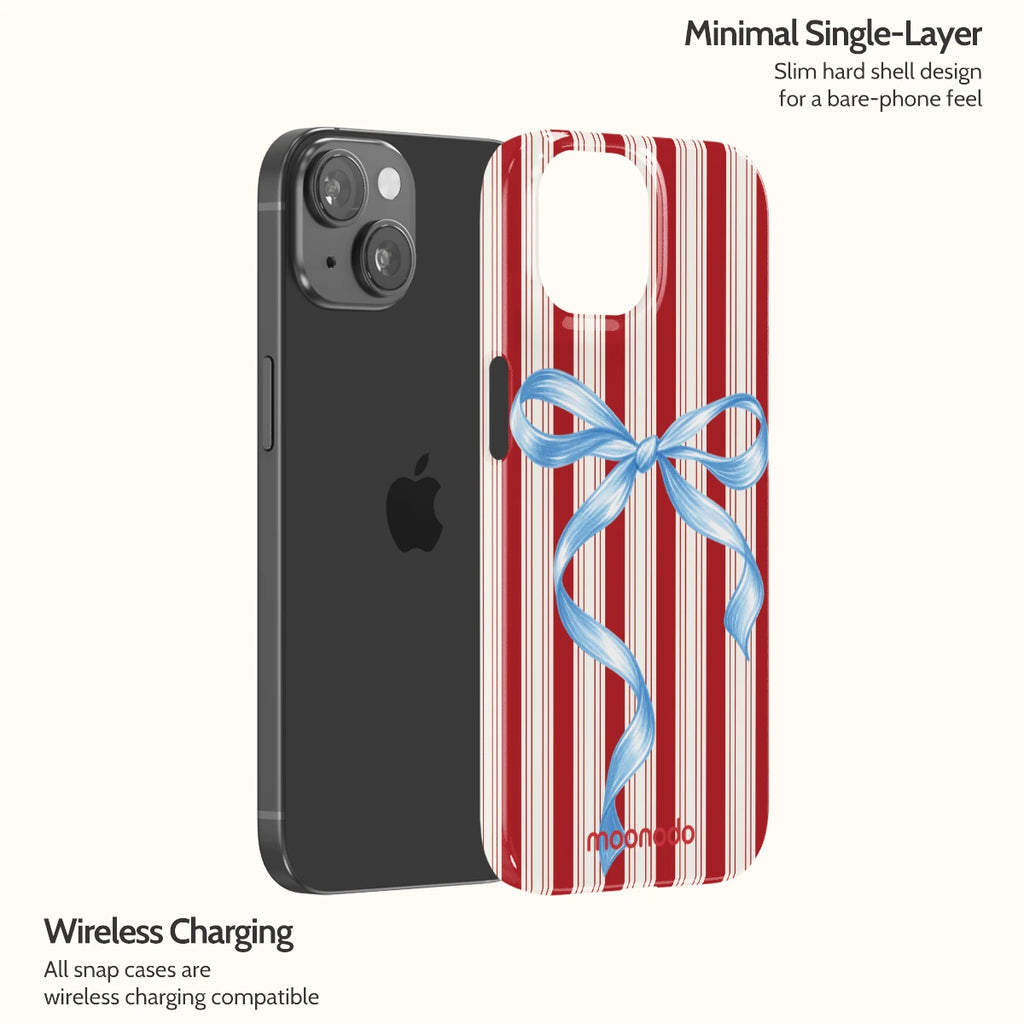 Rouge Ribbon - iPhone 15 Case
