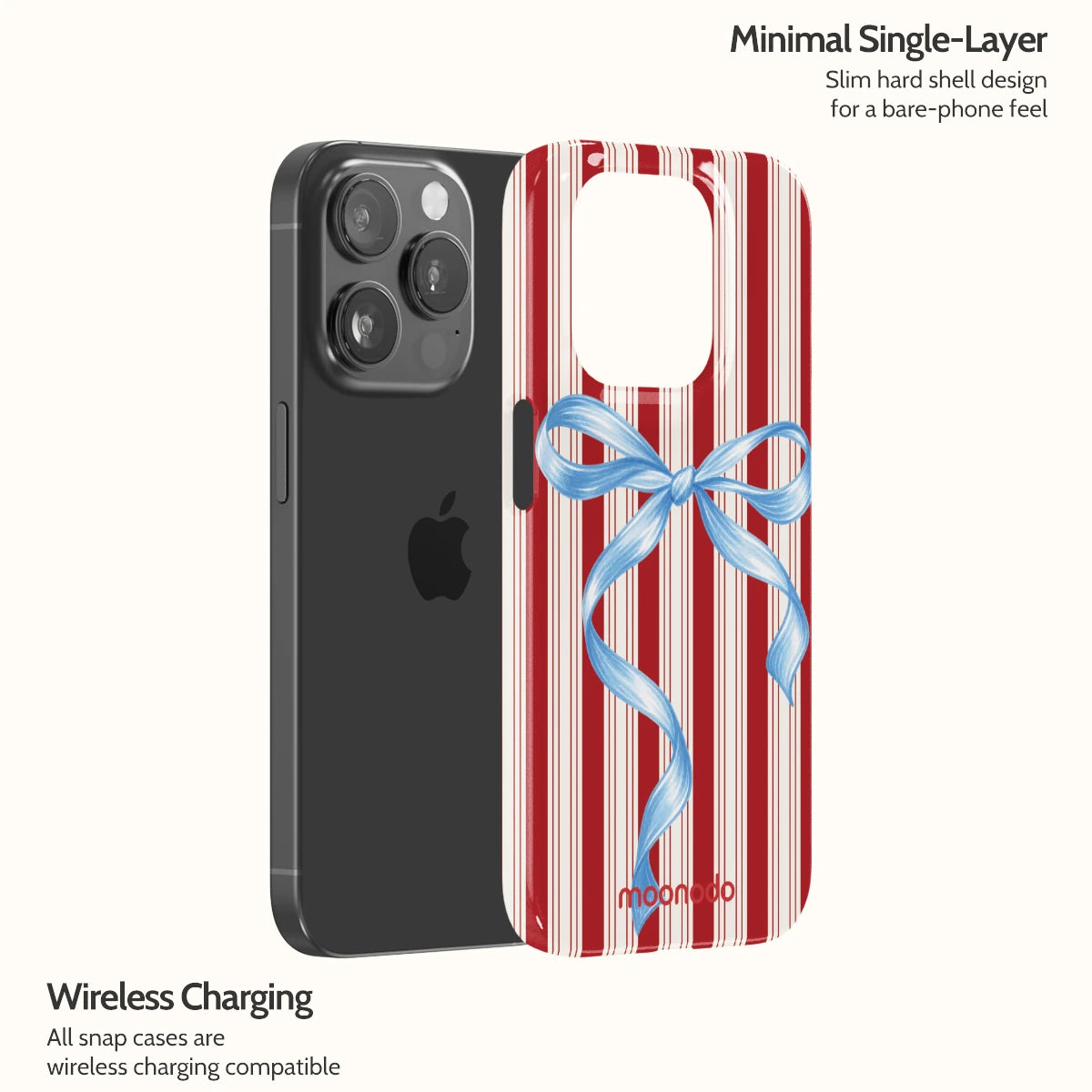 Rouge Ribbon - iPhone 15 Pro Case