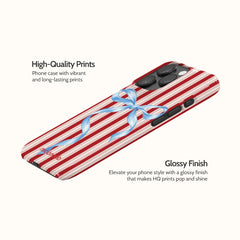 Rouge Ribbon - iPhone 15 Pro Case