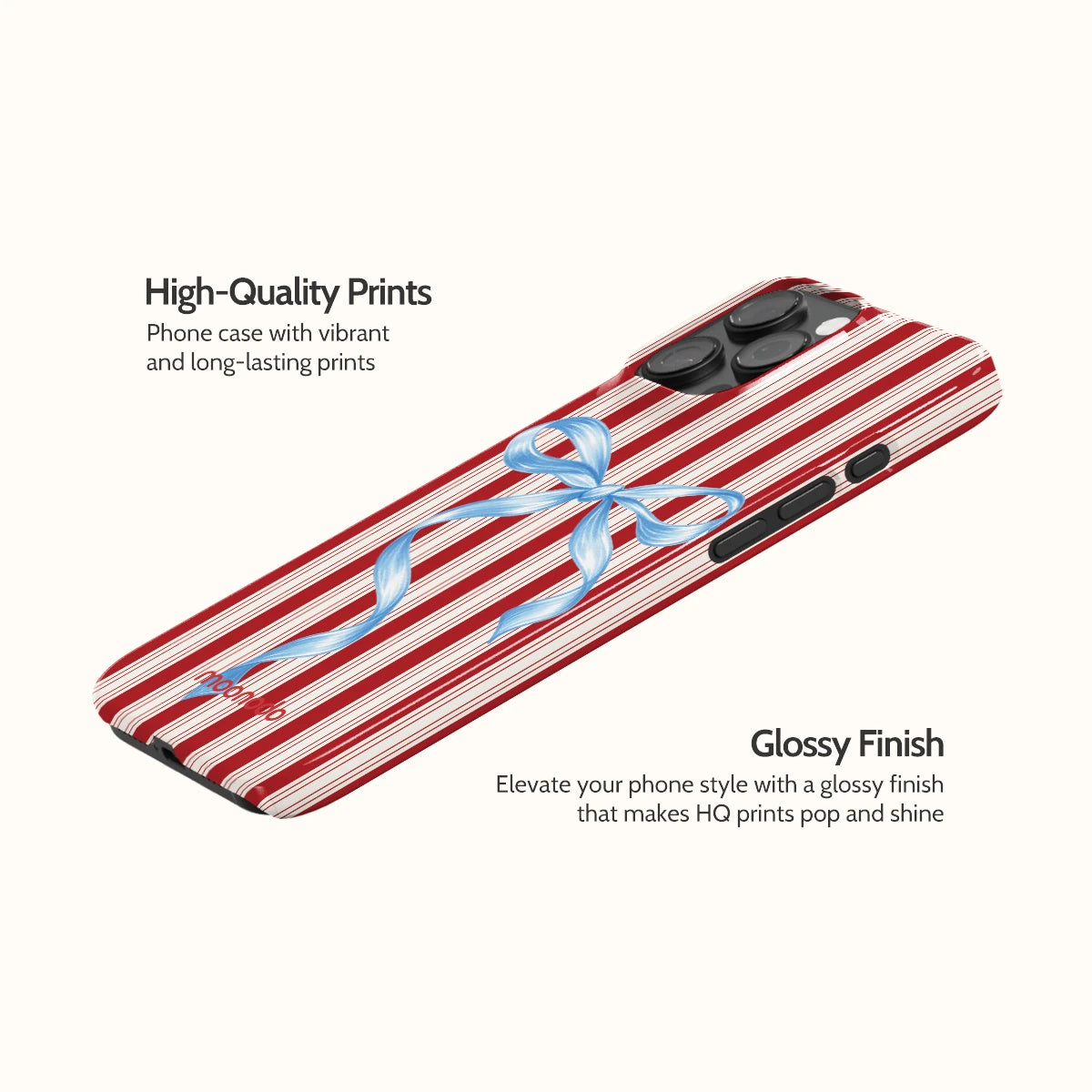 Rouge Ribbon - iPhone 16 Pro Max Case