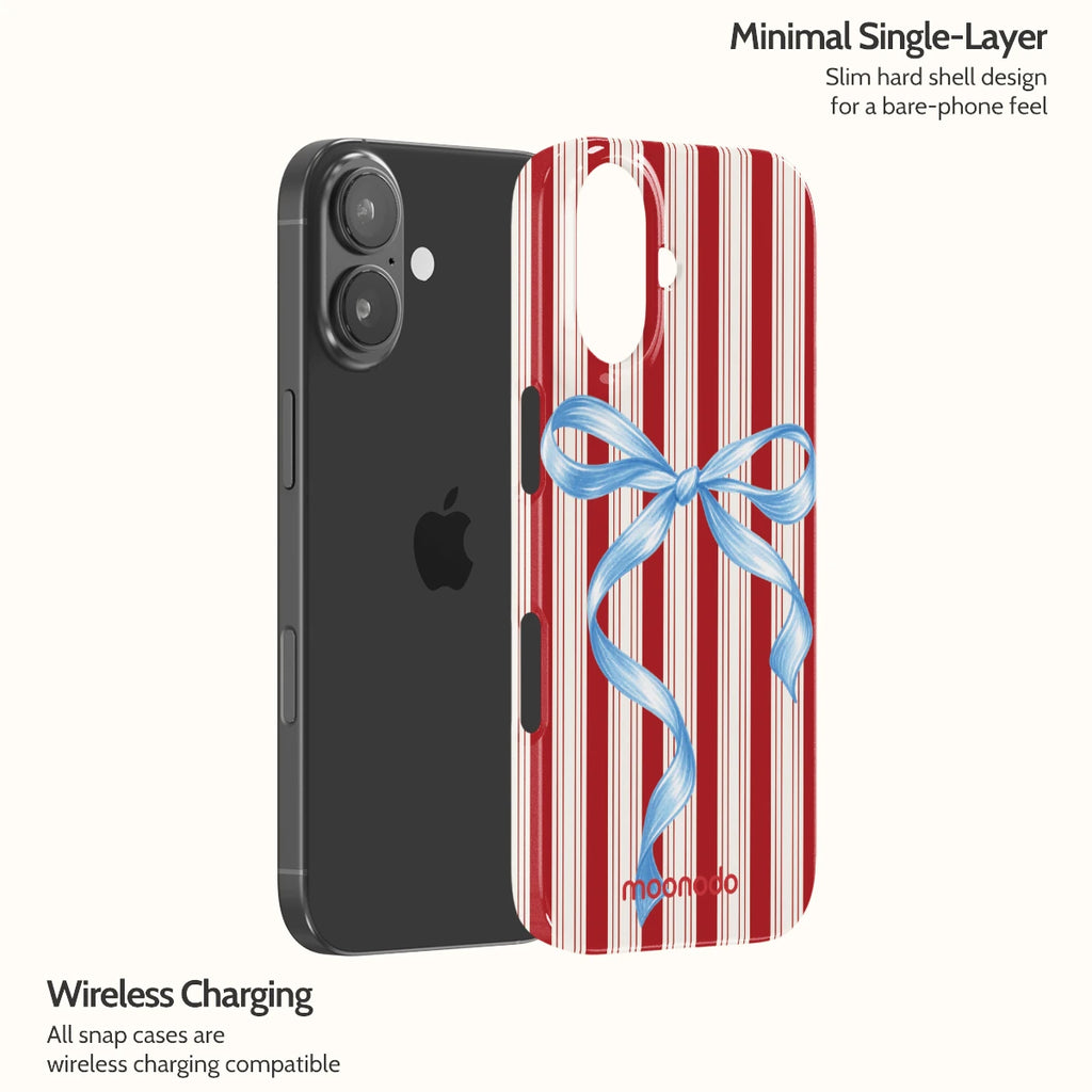 Rouge Ribbon - iPhone 17 Case