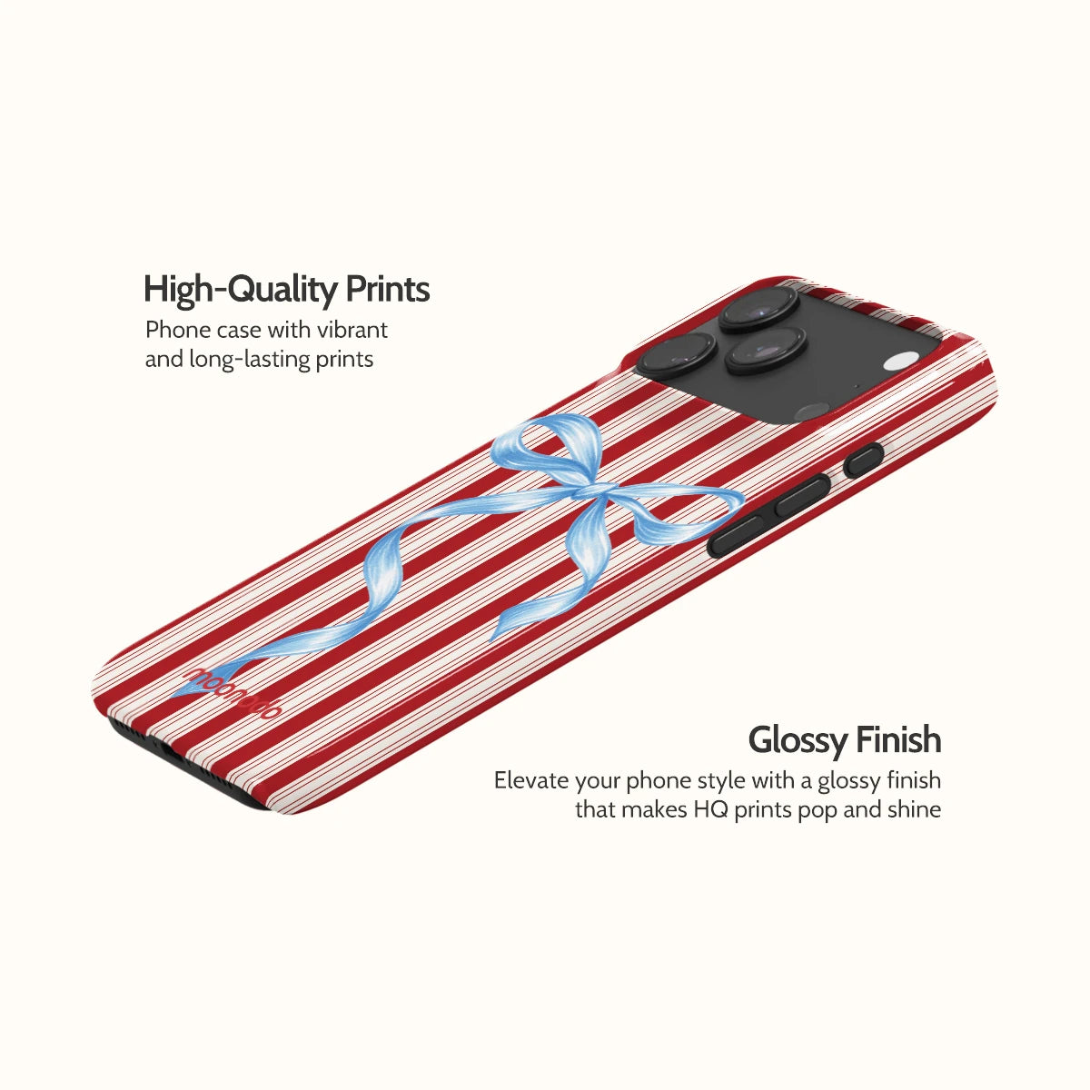 Rouge Ribbon - iPhone 17 Pro Max Case