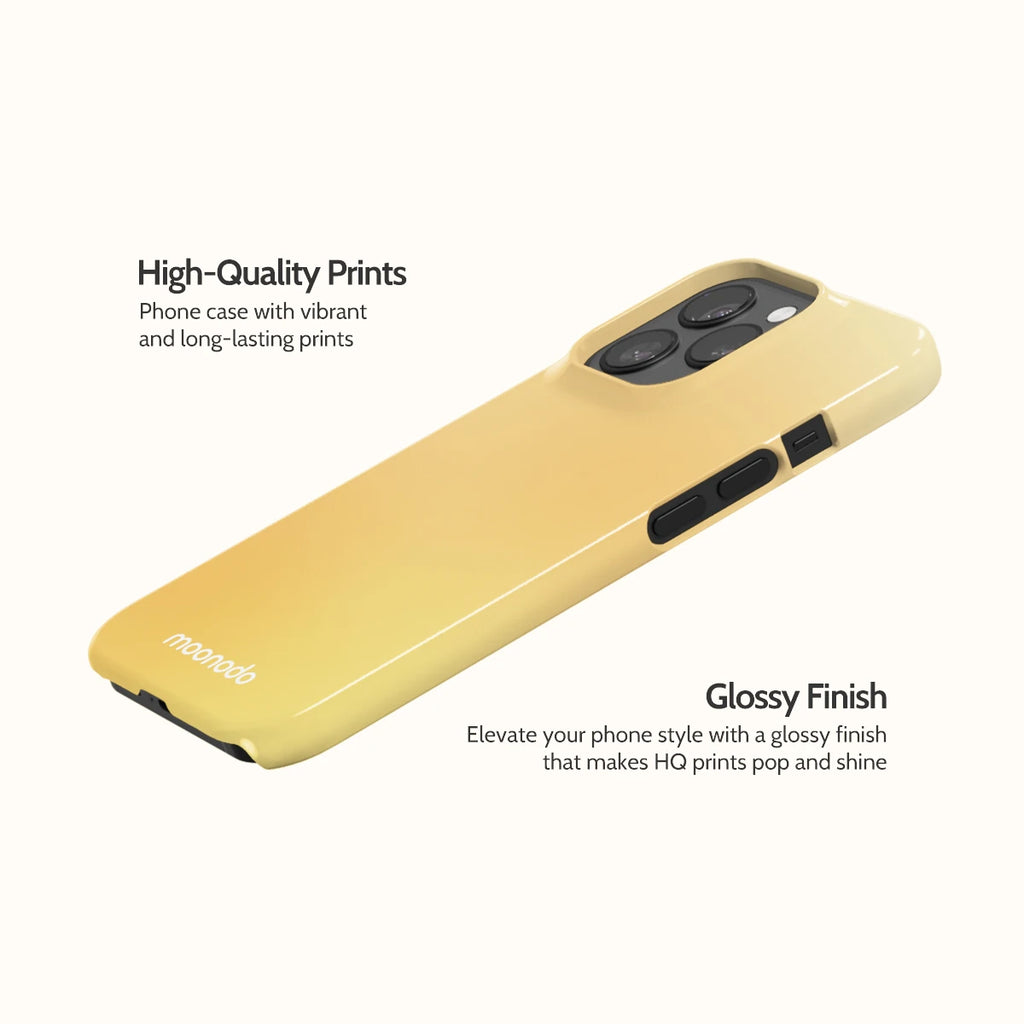 Apricot Glow - iPhone 13 Pro Case