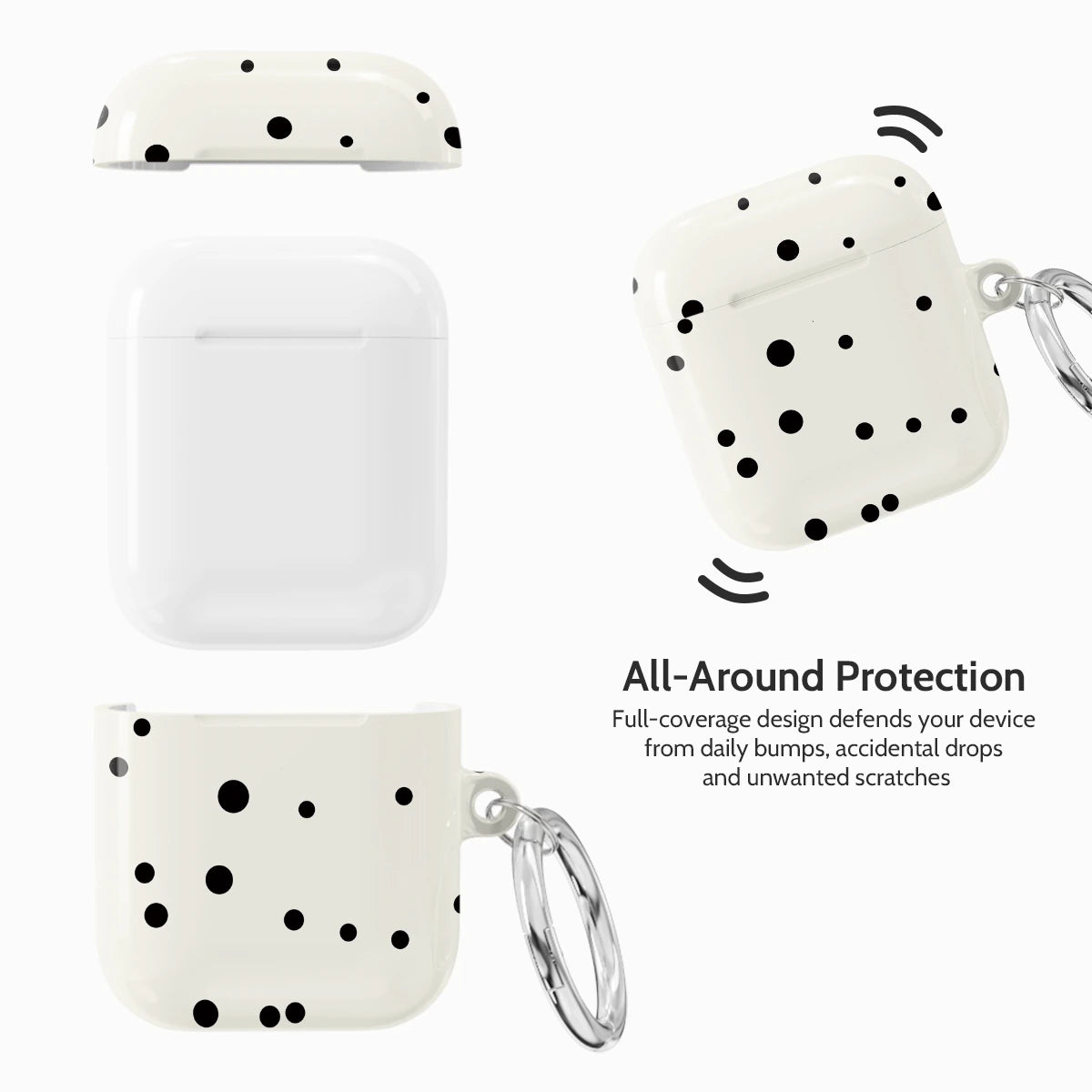 Ink Scatter - AirPods 1 & 2 Case