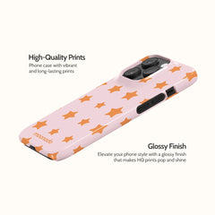 Coral Wink - iPhone 14 Pro Case