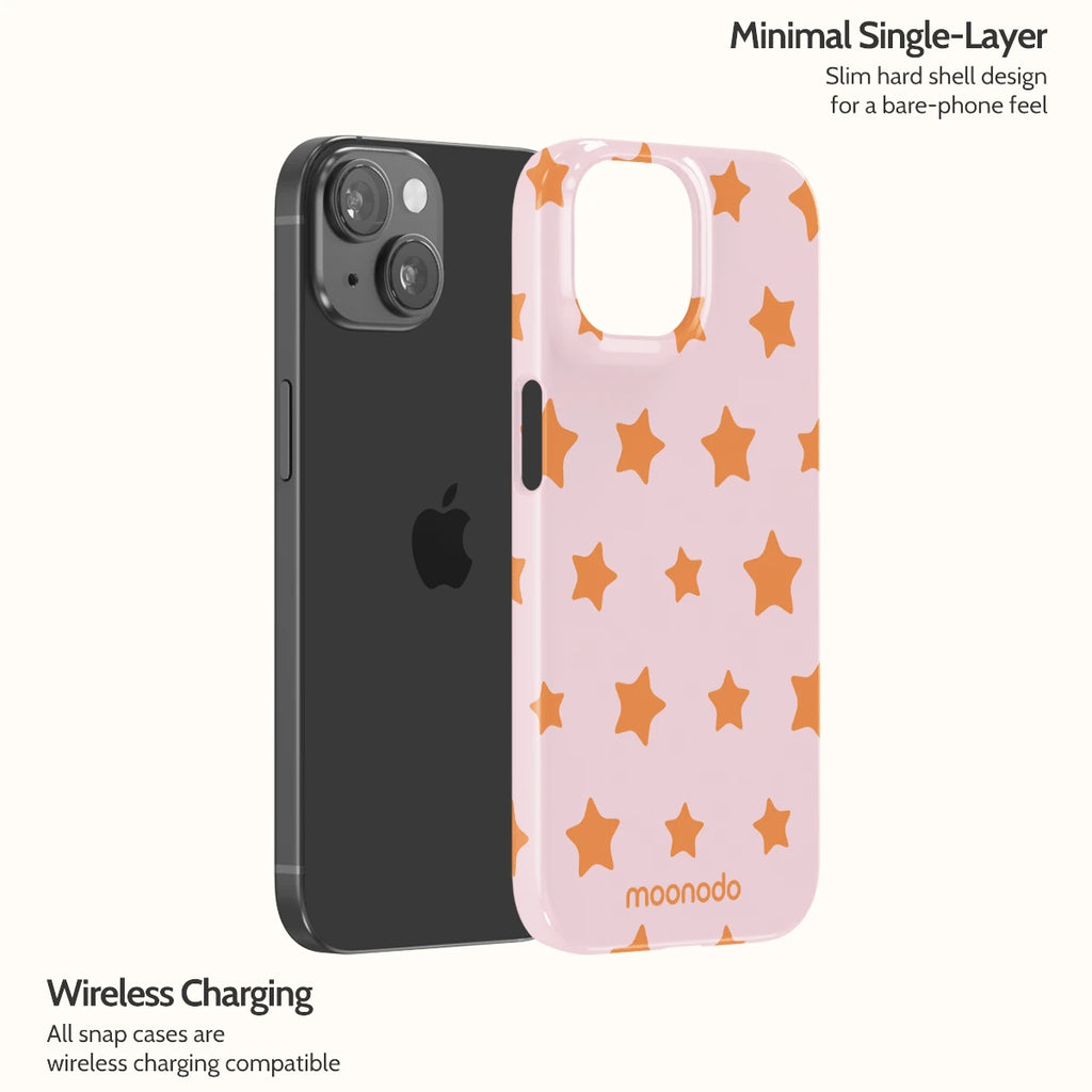 Coral Wink - iPhone 15 Case