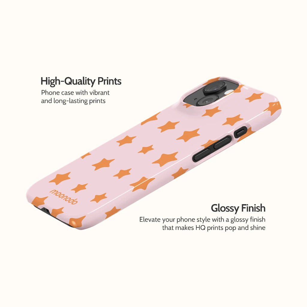 Coral Wink - iPhone 15 Case
