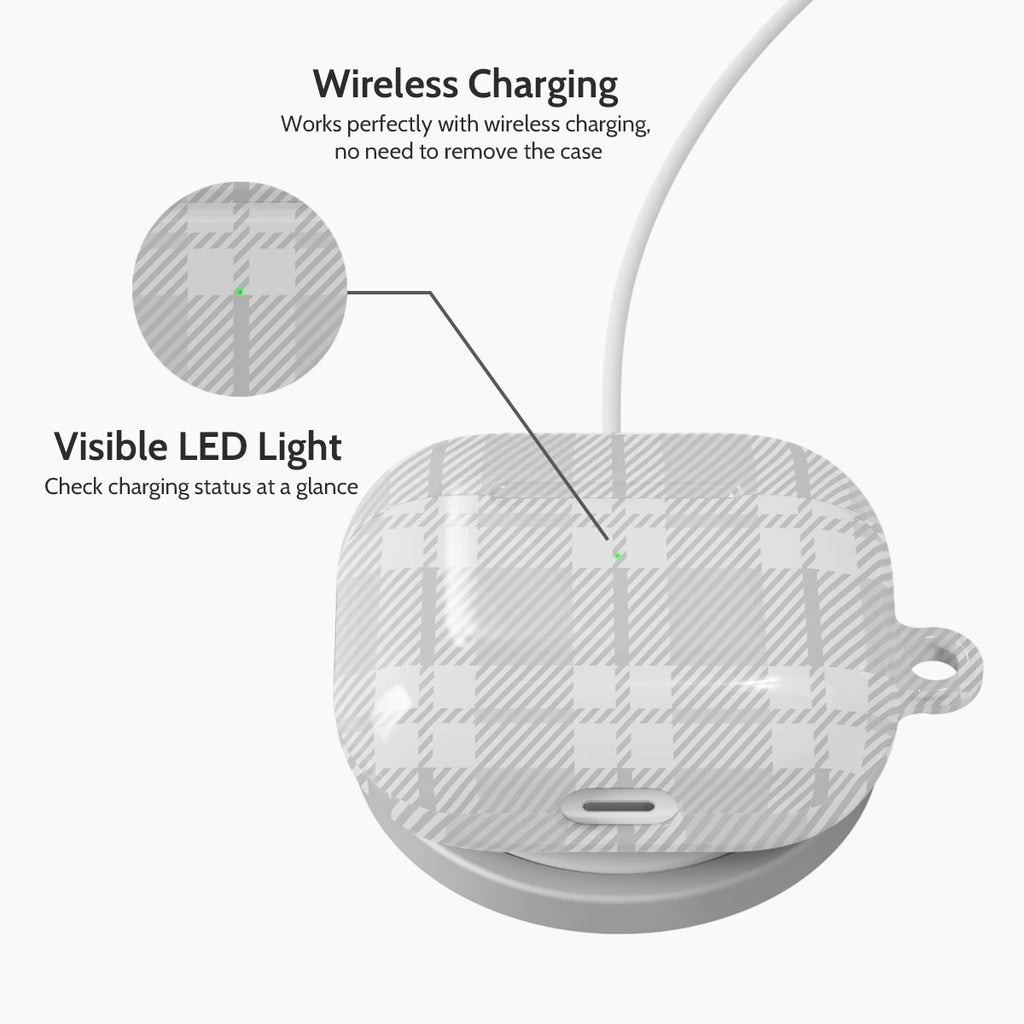 Mist Plaid - AirPods 3 Case