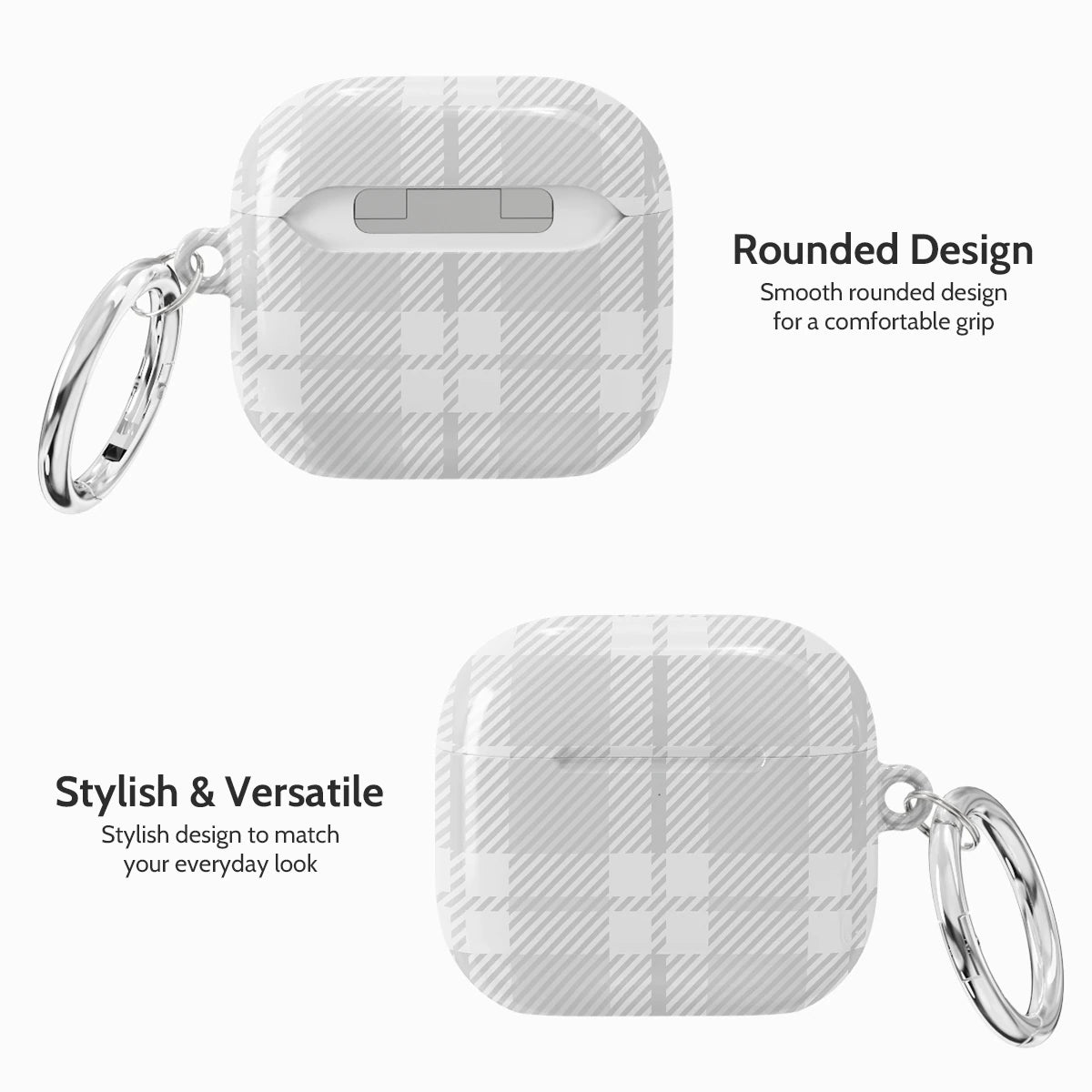 Mist Plaid - AirPods 4 Case