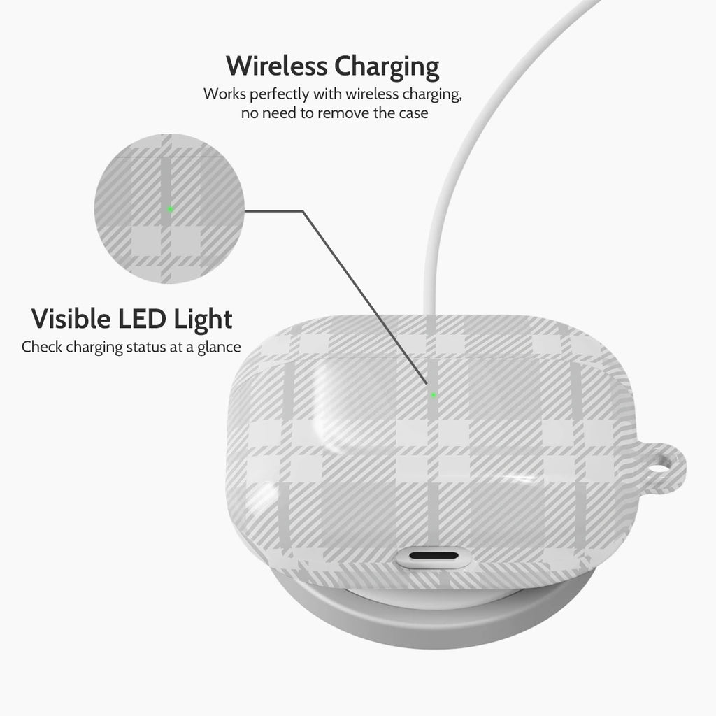 Mist Plaid - AirPods Pro 1 Case
