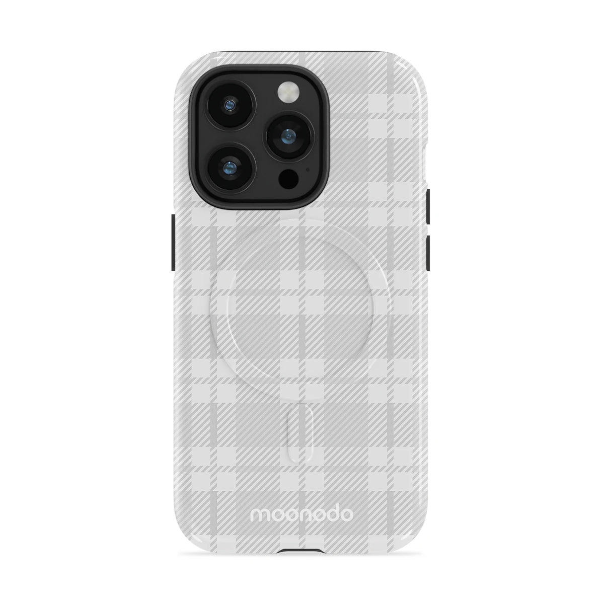 Mist Plaid - iPhone 14 Pro Case