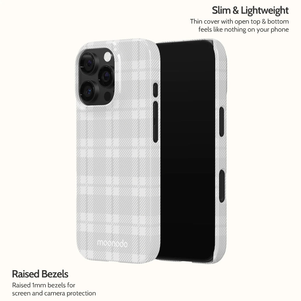 Mist Plaid - iPhone 16 Pro Case