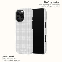Mist Plaid - iPhone 16 Pro Case