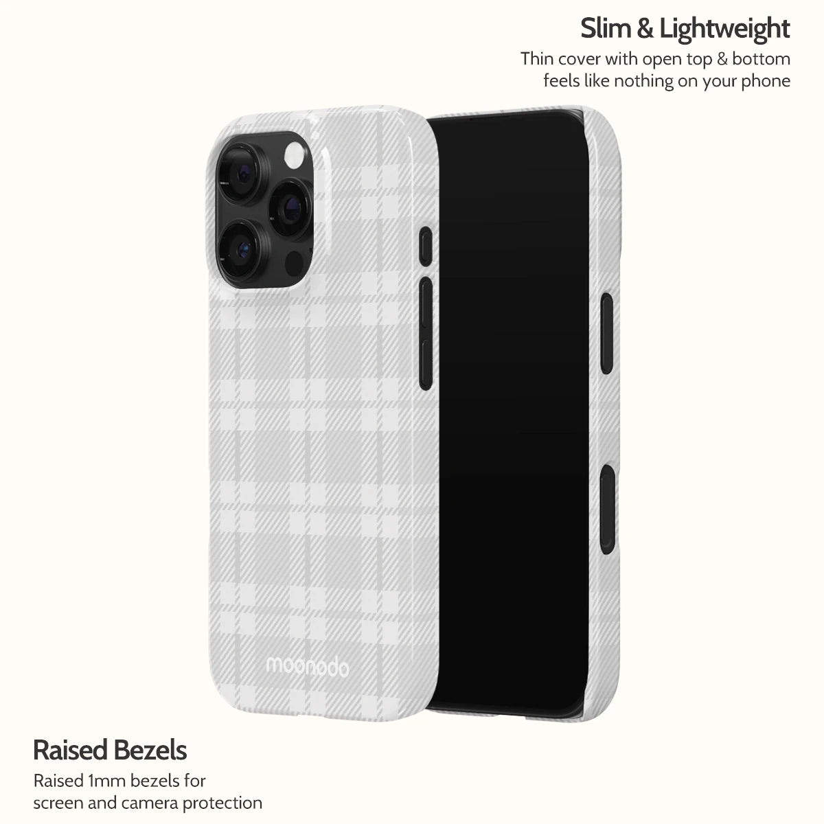 Mist Plaid - iPhone 16 Pro Case
