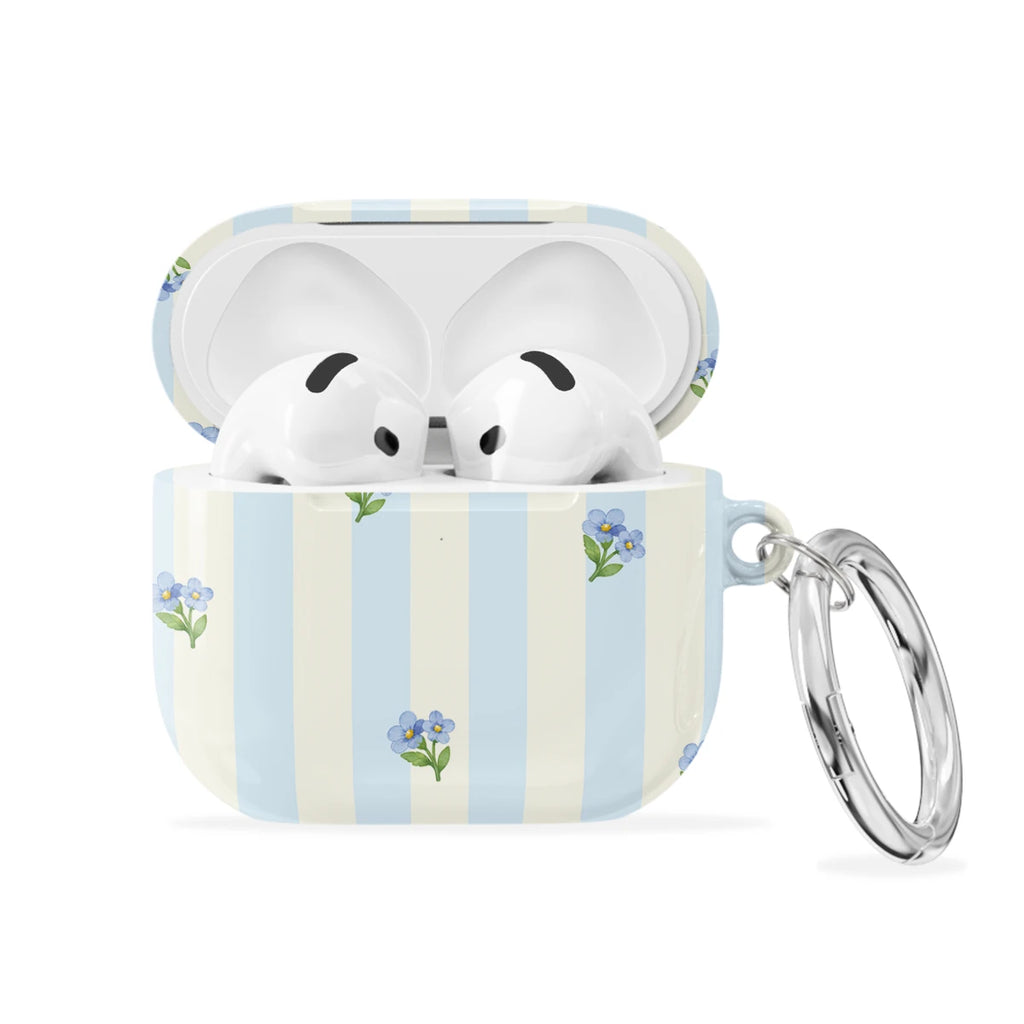 Bluebell Stripes - AirPods 4 Case