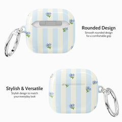Bluebell Stripes - AirPods 4 Case