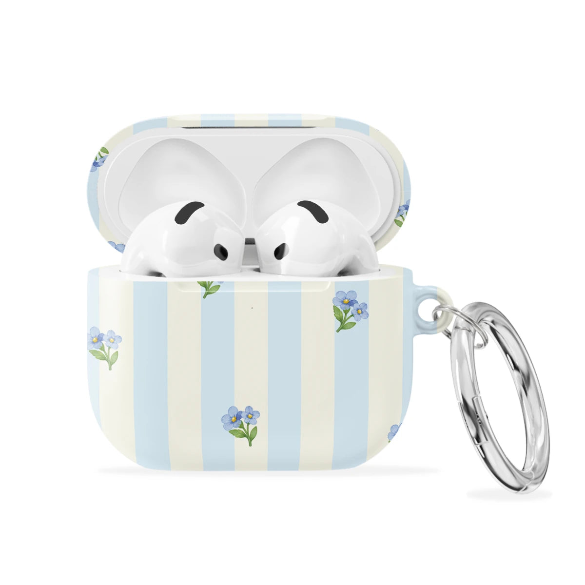 Bluebell Stripes - AirPods 4 Case
