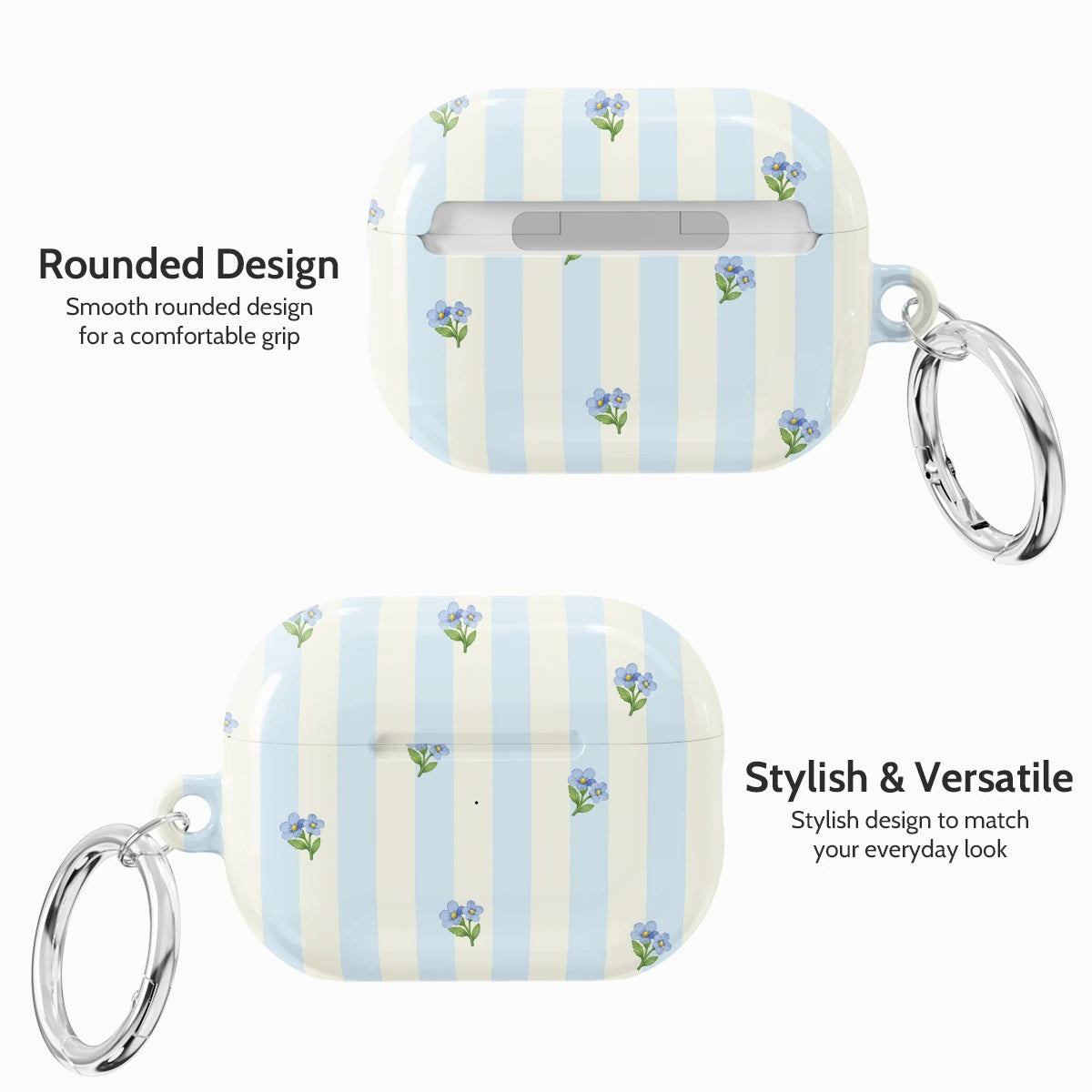 Bluebell Stripes - AirPods Pro 2 Case