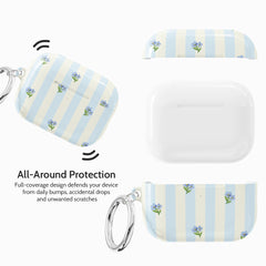 Bluebell Stripes - AirPods Pro 3 Case