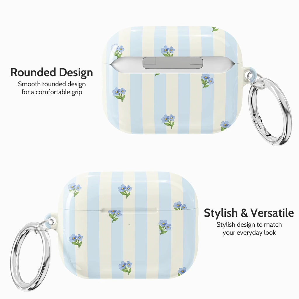 Bluebell Stripes - AirPods Pro 3 Case