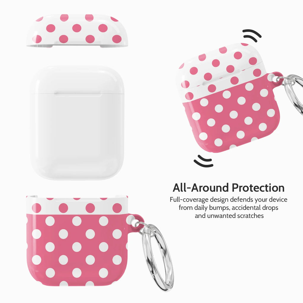 Bubblegum Dots - AirPods 1 & 2 Case