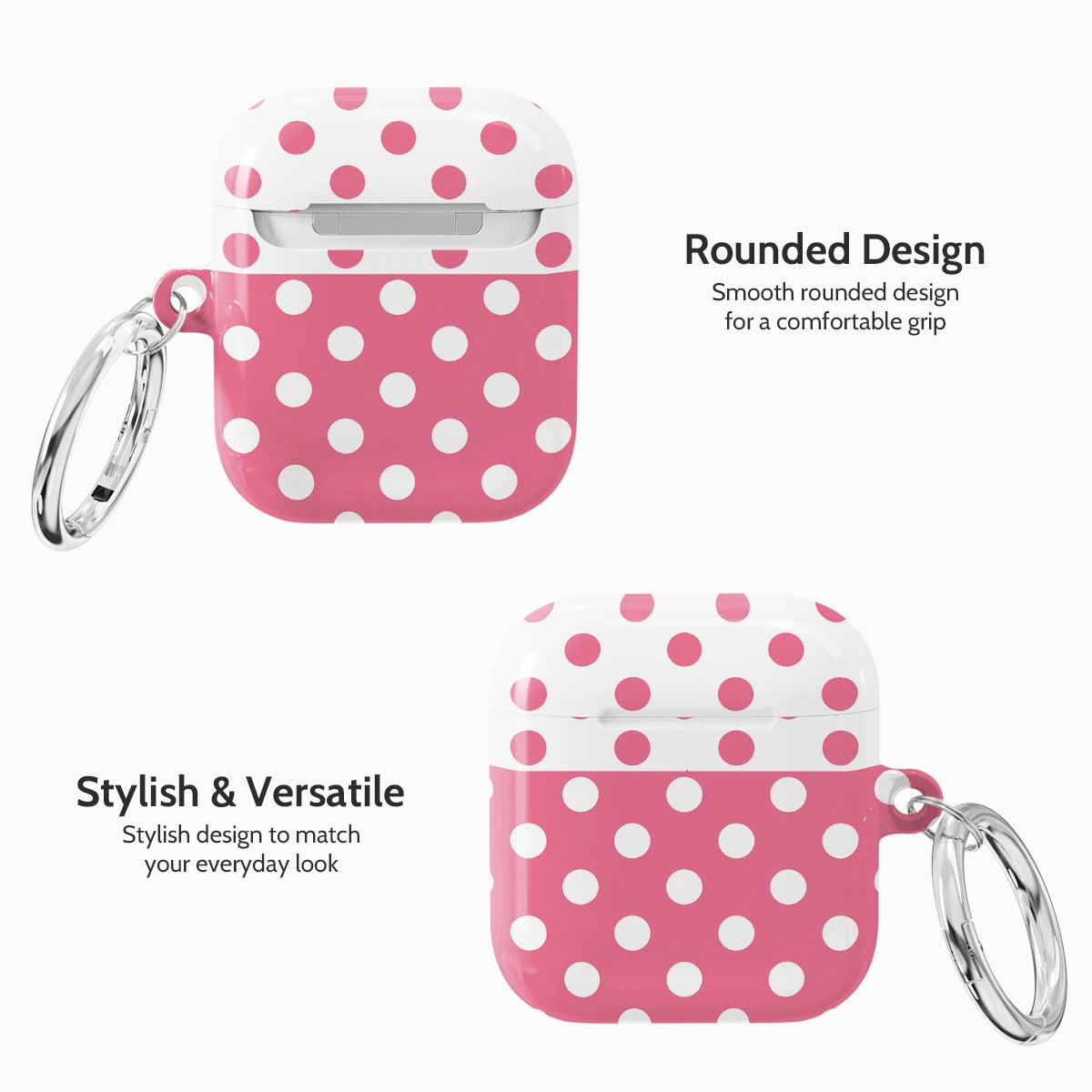 Bubblegum Dots - AirPods 1 & 2 Case