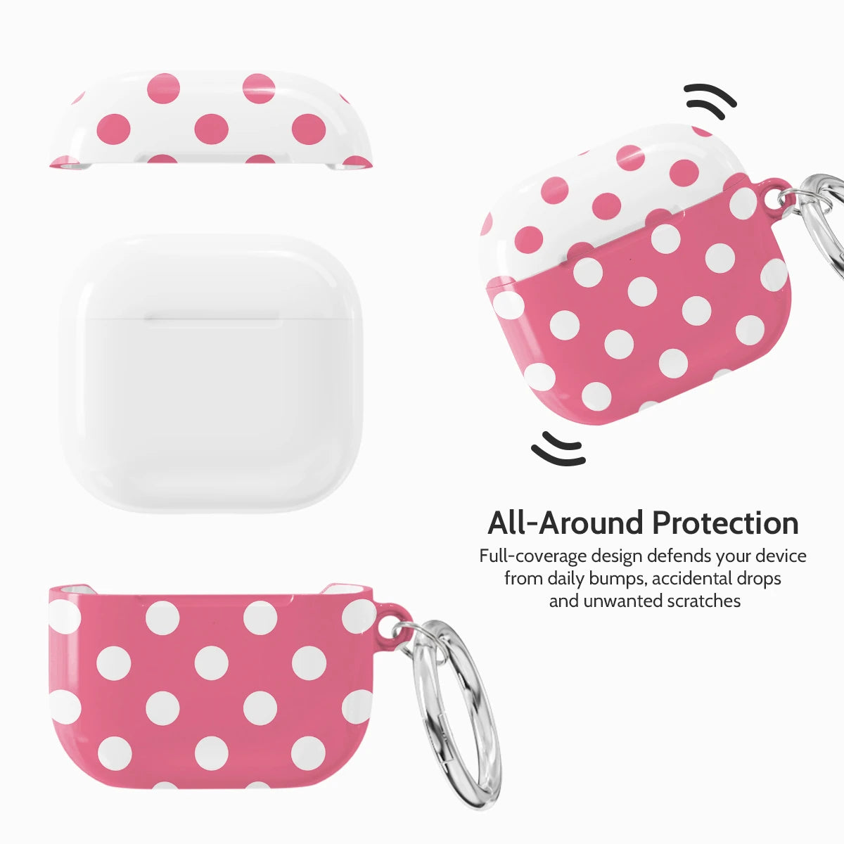 Bubblegum Dots - AirPods 4 Case