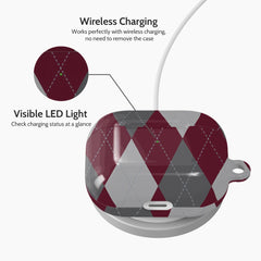 Merlot Argyle - AirPods 3 Case