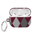 Merlot Argyle - AirPods Pro 2 Case
