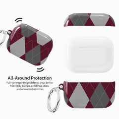 Merlot Argyle - AirPods Pro 3 Case