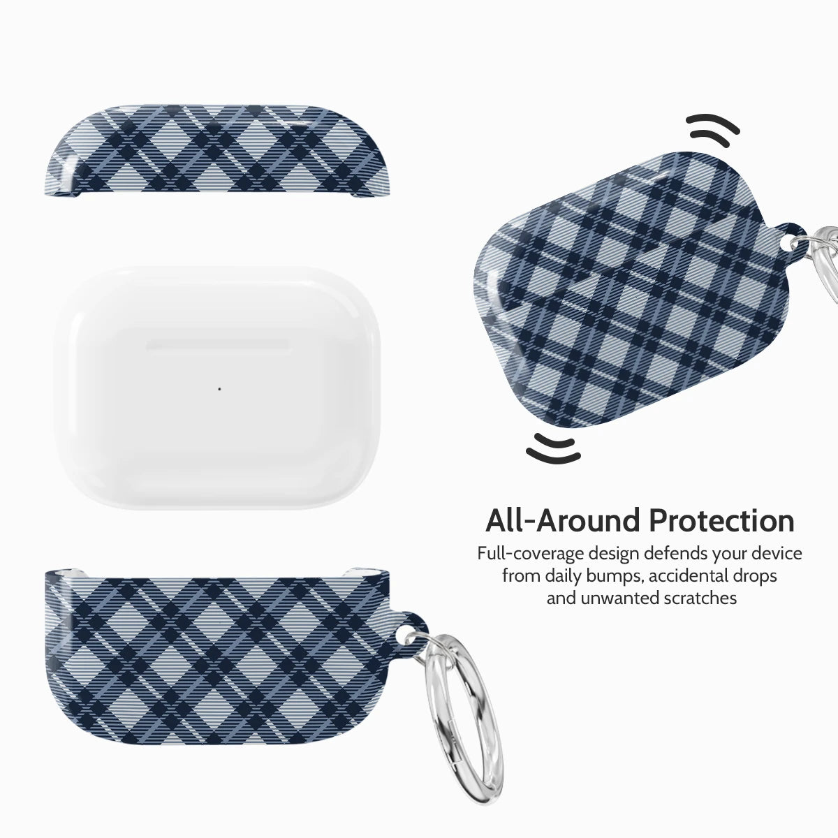 Oxford Plaid - AirPods Pro 1 Case