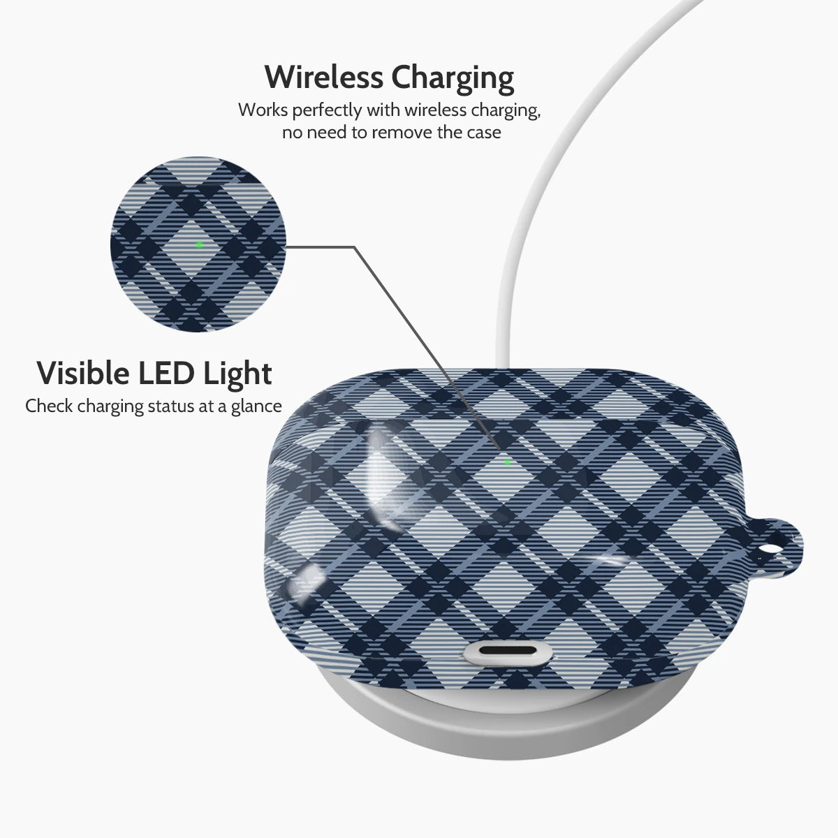 Oxford Plaid - AirPods Pro 1 Case