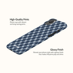 Oxford Plaid - iPhone 15 Plus Case