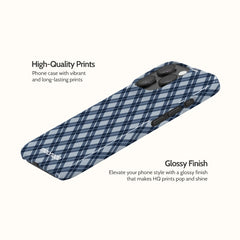 Oxford Plaid - iPhone 15 Pro Case