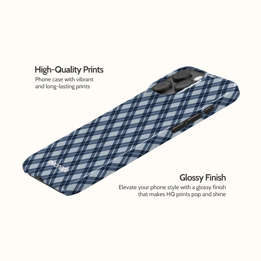 Oxford Plaid - iPhone 15 Pro Max Case