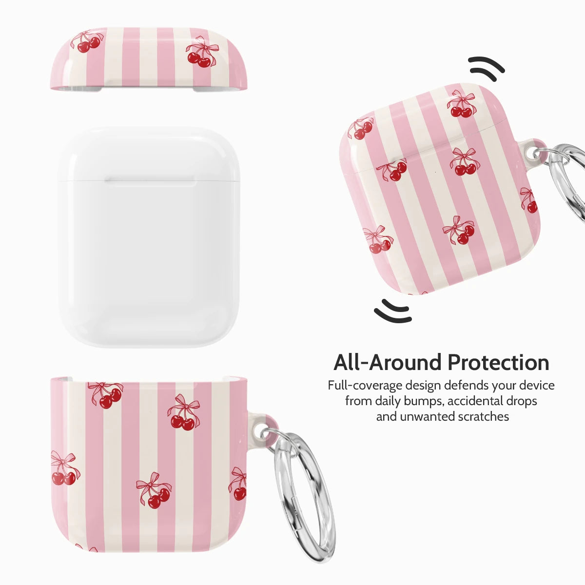 Cherry Cabaret - AirPods 1 & 2 Case