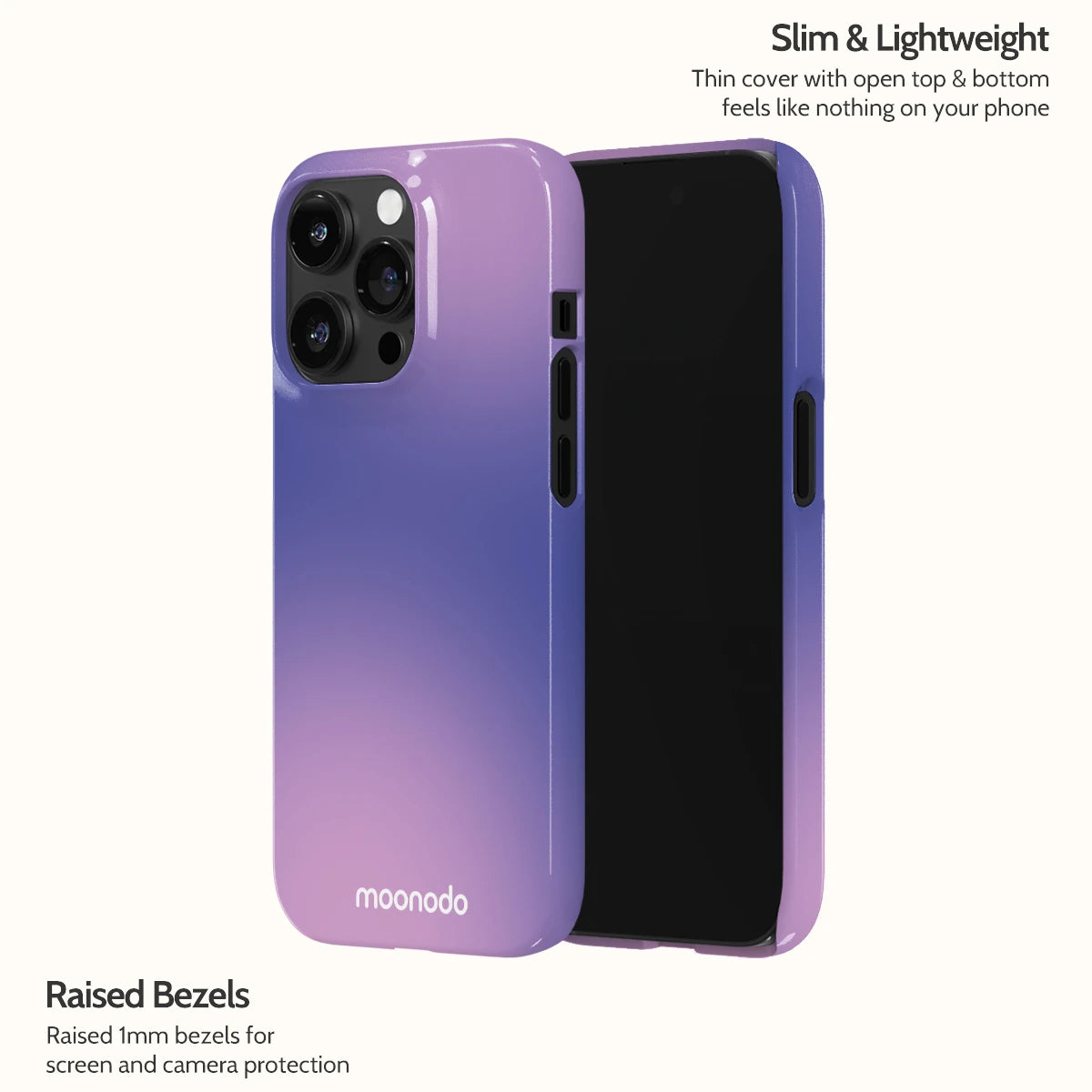 Violet Aura - iPhone 14 Pro Case