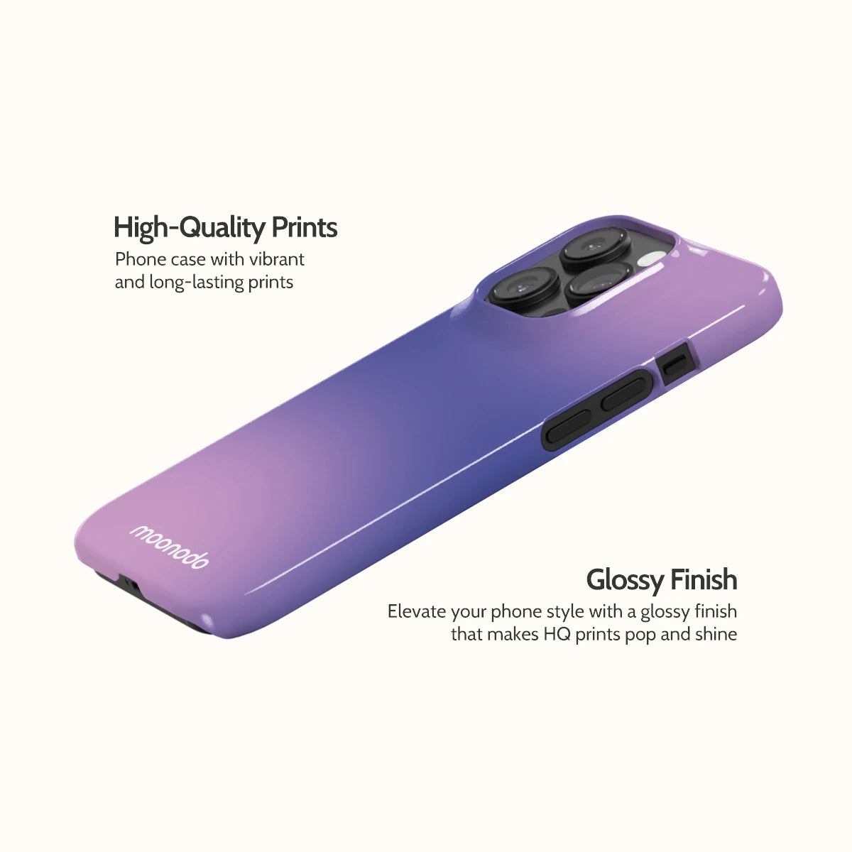 Violet Aura - iPhone 14 Pro Case