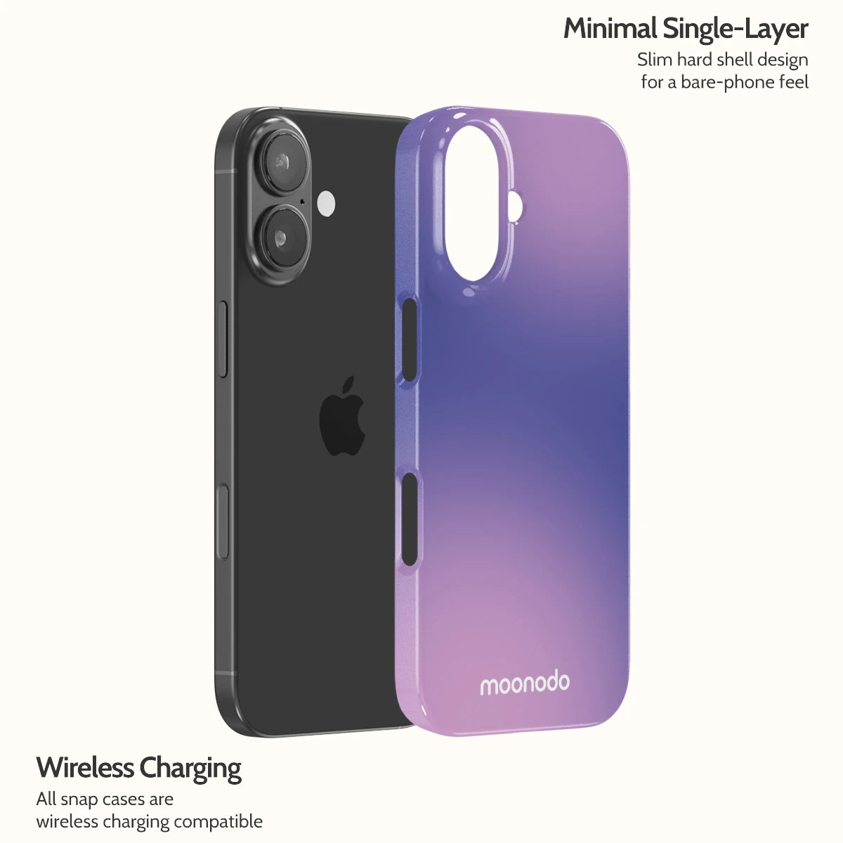 Violet Aura - iPhone 17 Case