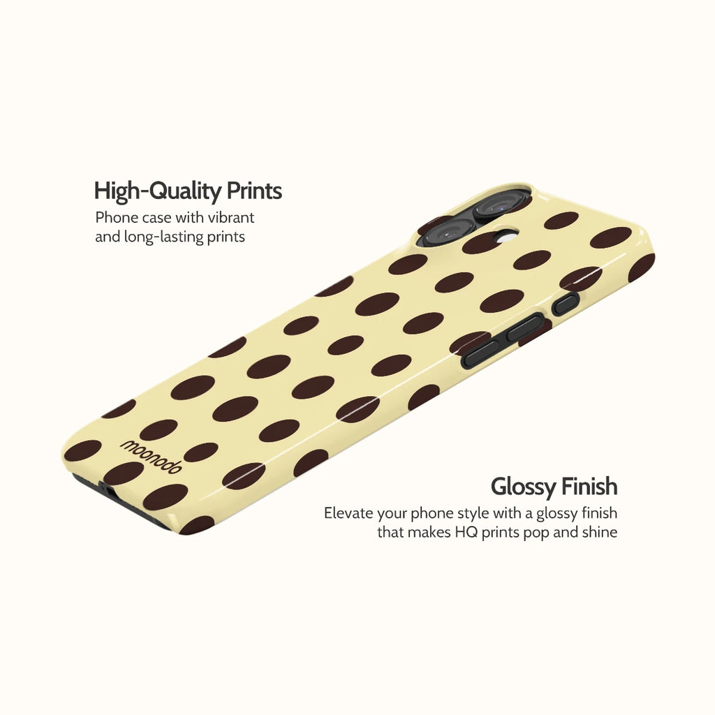 Licorice Dots - iPhone 16 Plus Case