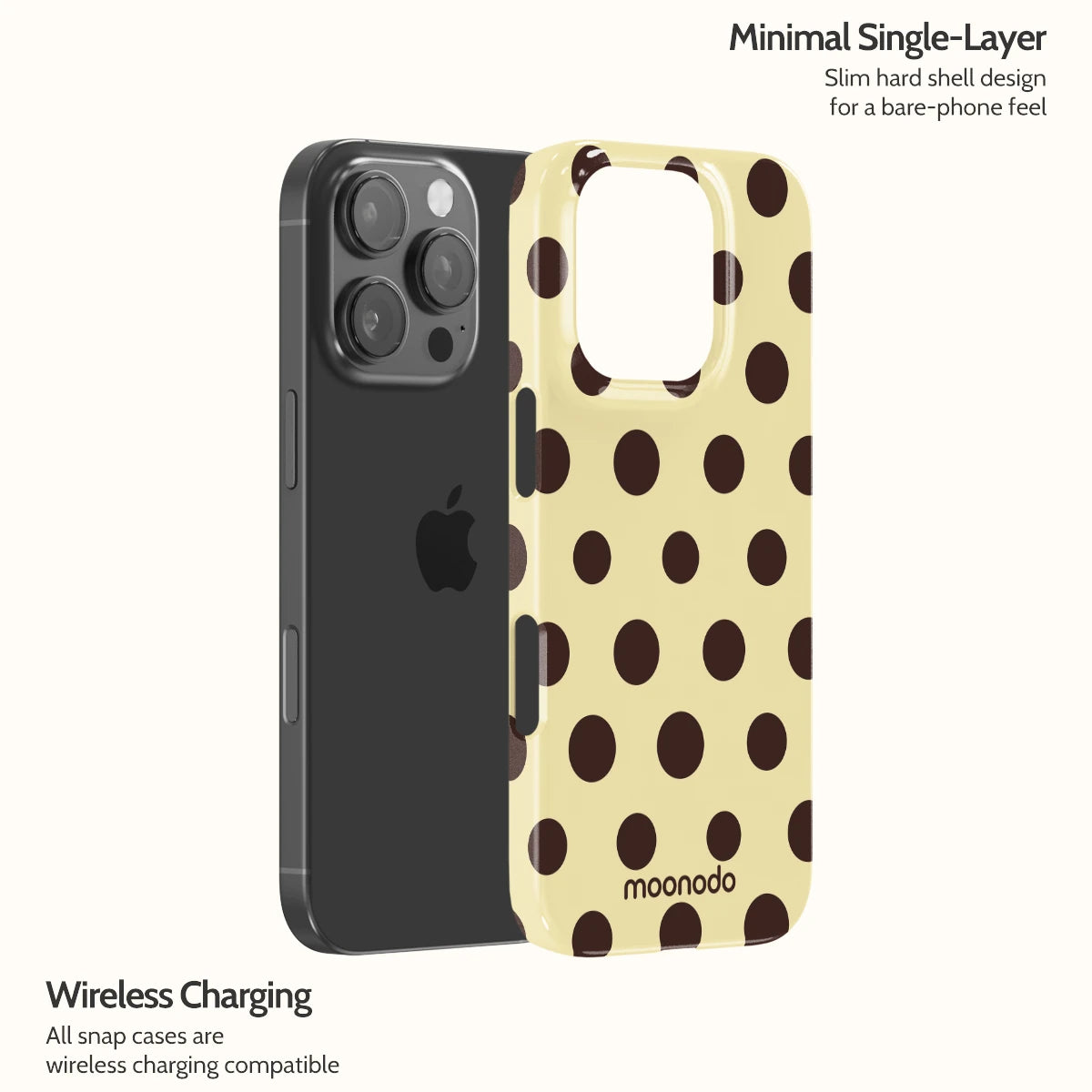 Licorice Dots - iPhone 16 Pro Case