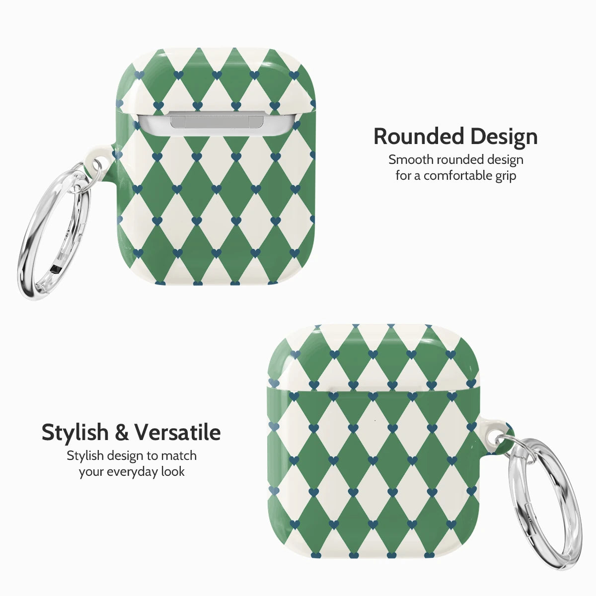 Emerald Argyle - AirPods 1 & 2 Case
