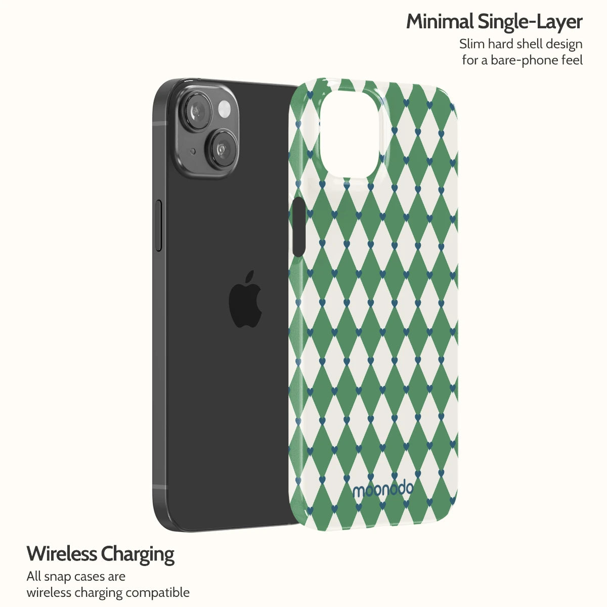 Emerald Argyle - iPhone 14 Plus Case