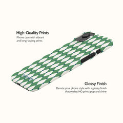 Emerald Argyle - iPhone 14 Plus Case