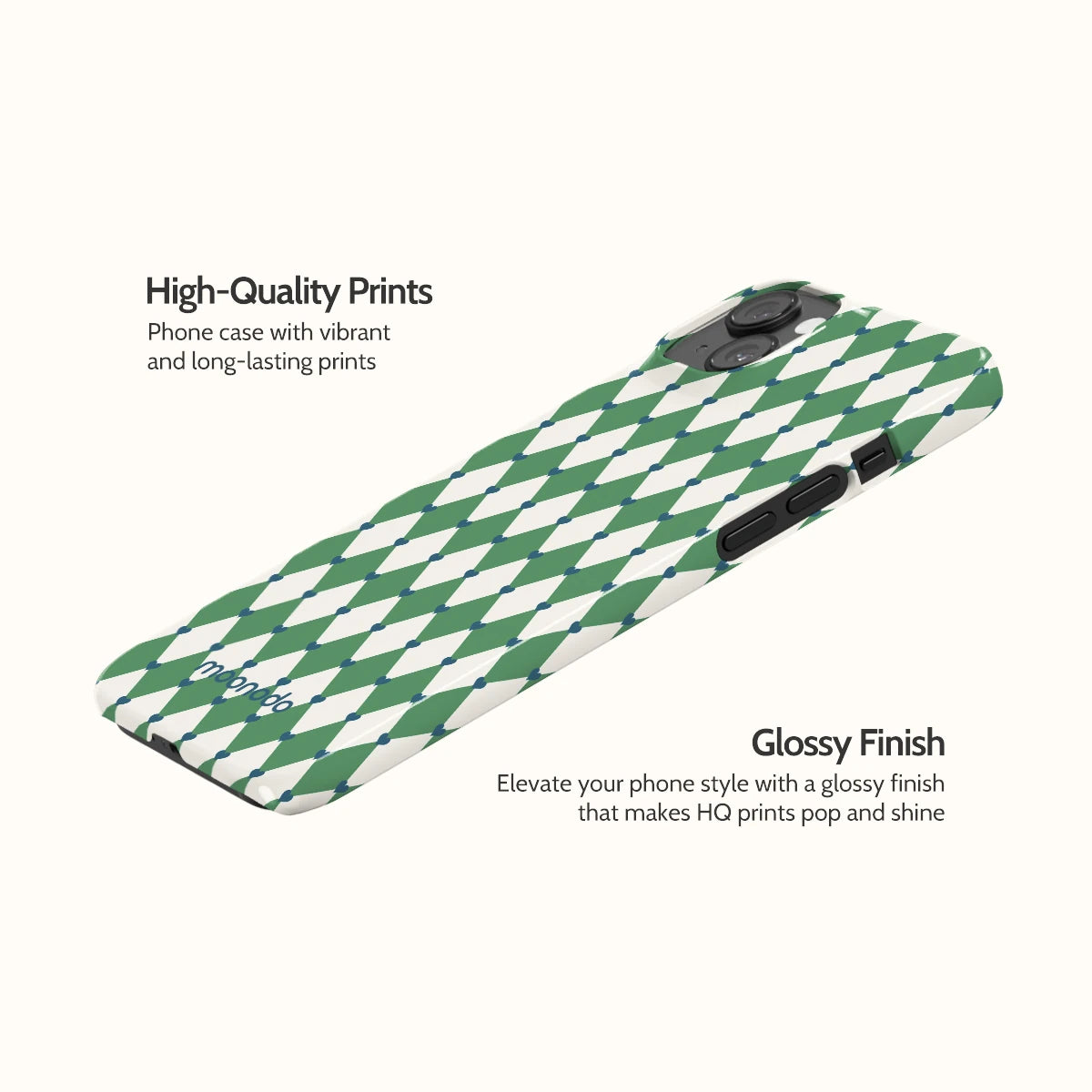 Emerald Argyle - iPhone 14 Plus Case
