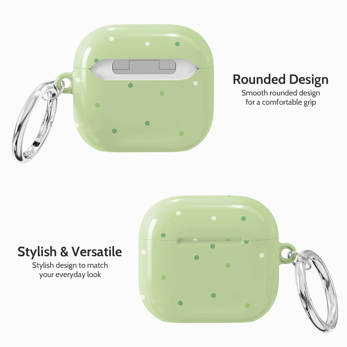 Lime Confetti - AirPods 4 Case