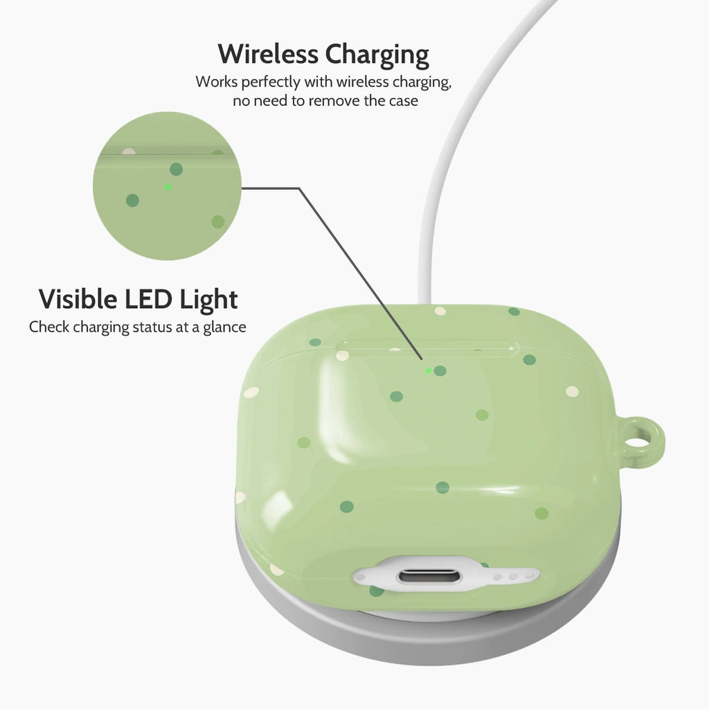Lime Confetti - AirPods 4 Case